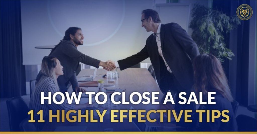 how to close a sale